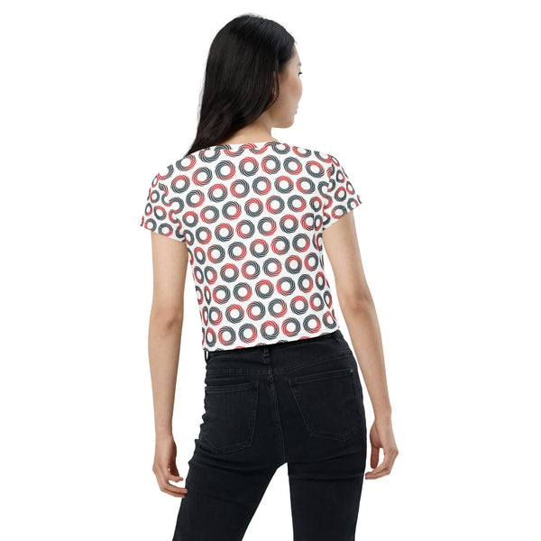 The Paradigm Engineer™ Icon Pattern - Crop Tee