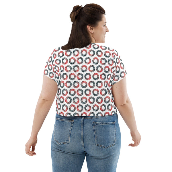 The Paradigm Engineer™ Icon Pattern - Crop Tee