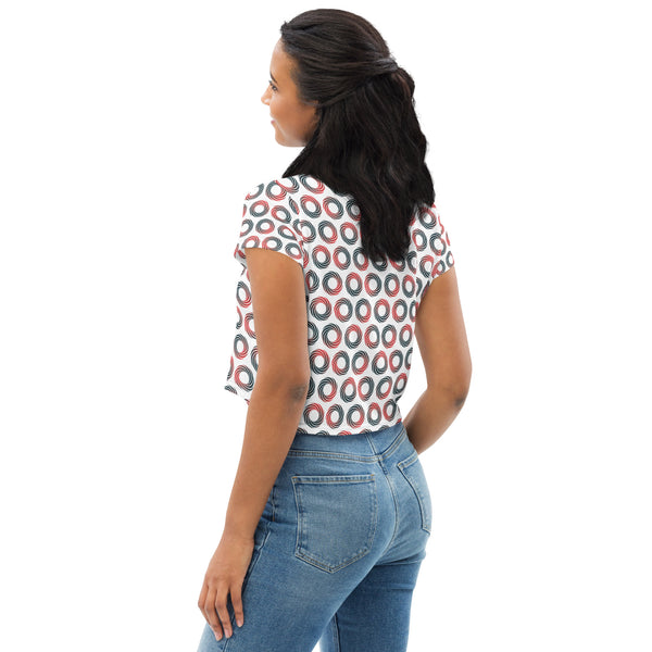 The Paradigm Engineer™ Icon Pattern - Crop Tee