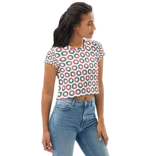 The Paradigm Engineer™ Icon Pattern - Crop Tee