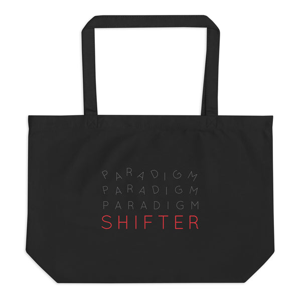 Paradigm Shifter (Chaos Text) - Organic Oversized Weekender / Tote