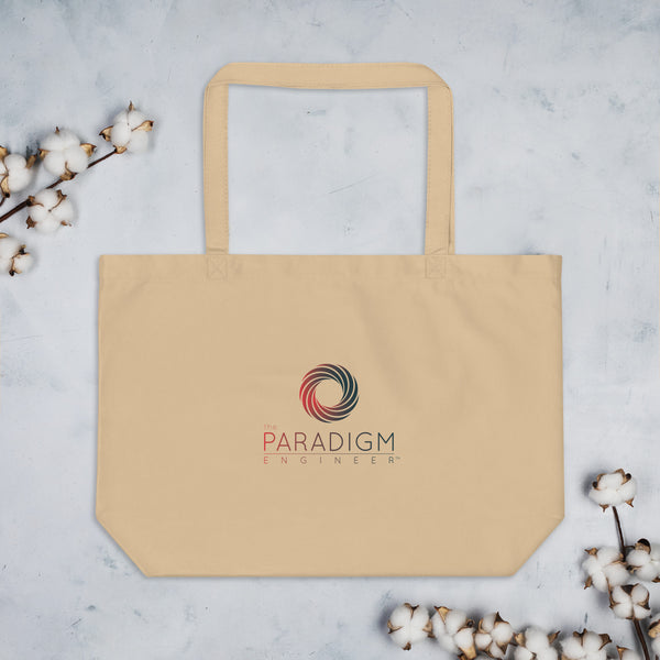 Paradigm Shifter (Chaos Text) - Organic Oversized Weekender / Tote
