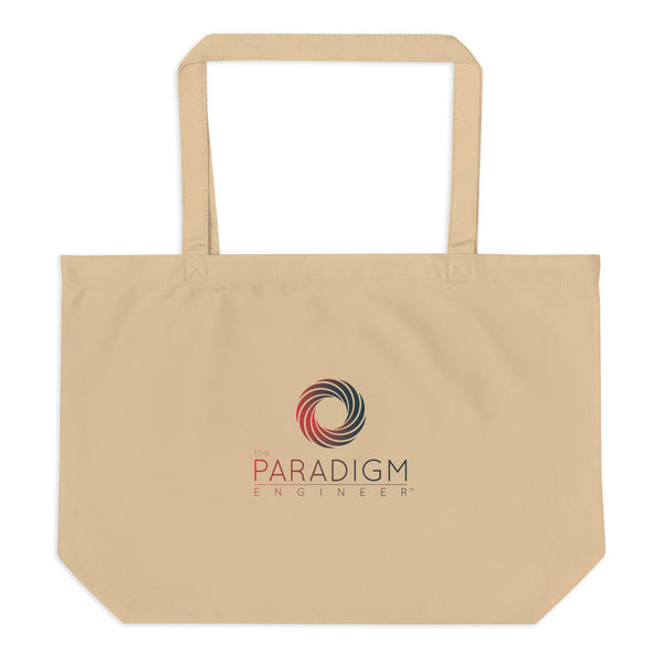 Paradigm Shifter (Chaos Text) - Organic Oversized Weekender / Tote
