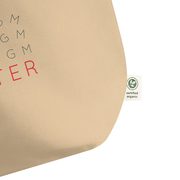 Paradigm Shifter (Chaos Text) - Organic Oversized Weekender / Tote