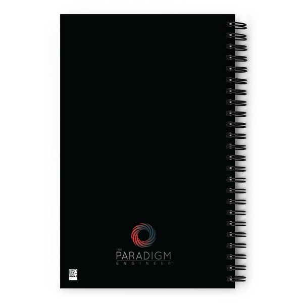 The Paradigm Engineer™ Icon Pattern - Spiral Notebook