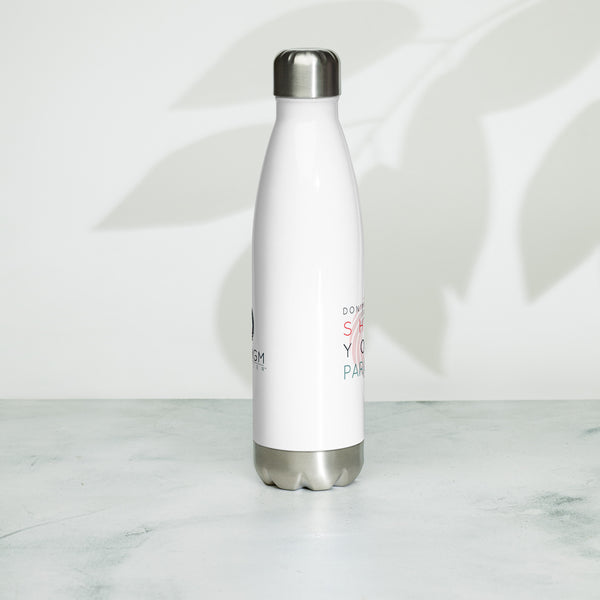 Don’t Make Me Shift Your Paradigm (Color Icon) - Stainless Steel Water Bottle