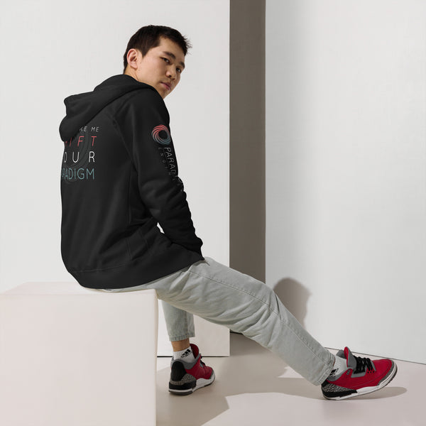 Don’t Make Me Shift Your Paradigm (Gray Icon) - Zip Up Hoodie
