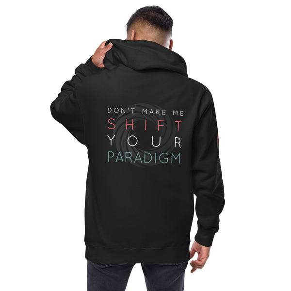 Don’t Make Me Shift Your Paradigm (Gray Icon) - Zip Up Hoodie