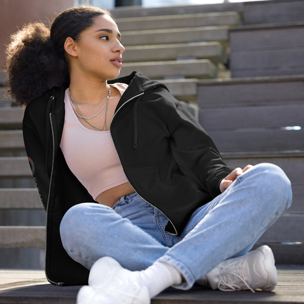 Don’t Make Me Shift Your Paradigm (Gray Icon) - Zip Up Hoodie