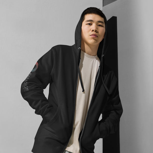 Don’t Make Me Shift Your Paradigm (Gray Icon) - Zip Up Hoodie