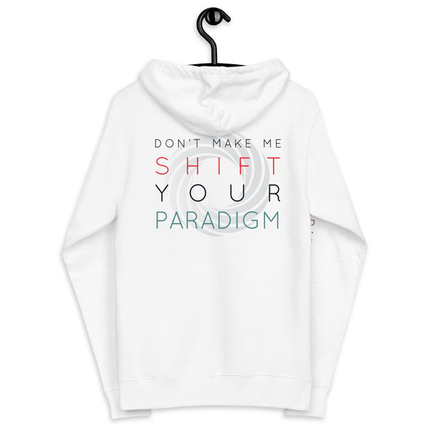 Don’t Make Me Shift Your Paradigm (Gray Icon) - Zip Up Hoodie