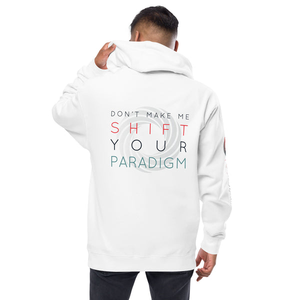 Don’t Make Me Shift Your Paradigm (Gray Icon) - Zip Up Hoodie