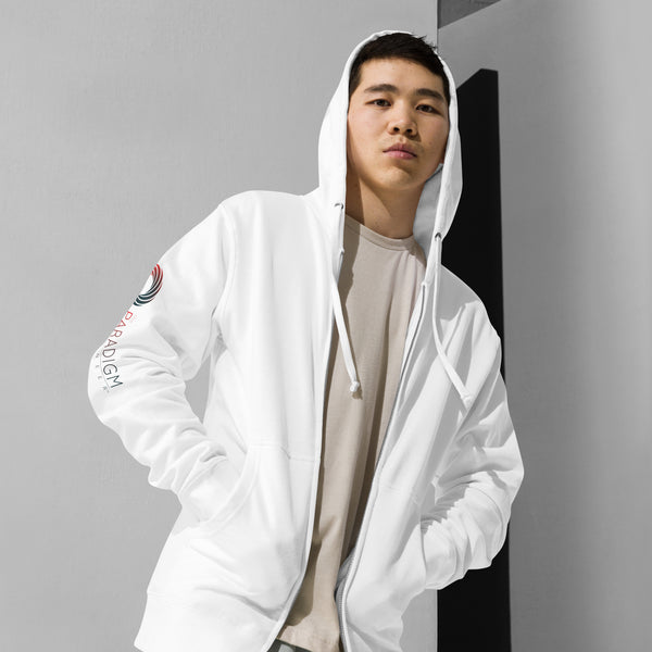 Don’t Make Me Shift Your Paradigm (Gray Icon) - Zip Up Hoodie