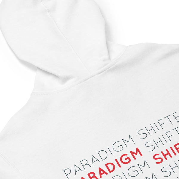 Paradigm Shifter (Repeated Text) - Zip Up Hoodie
