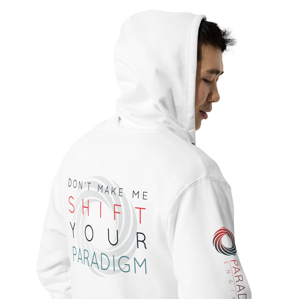 Don’t Make Me Shift Your Paradigm (Gray Icon) - Zip Up Hoodie