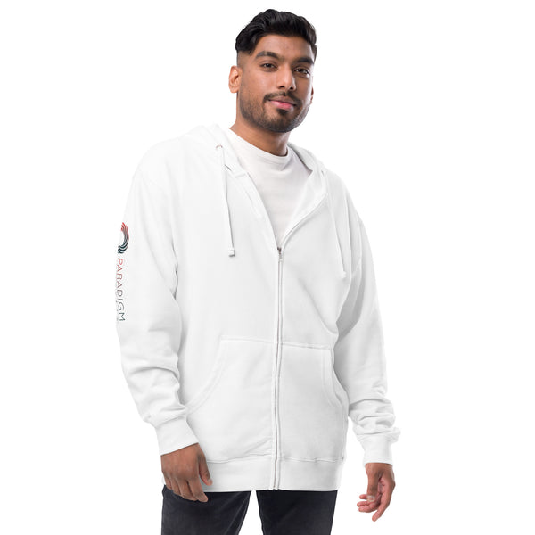 Don’t Make Me Shift Your Paradigm (Gray Icon) - Zip Up Hoodie