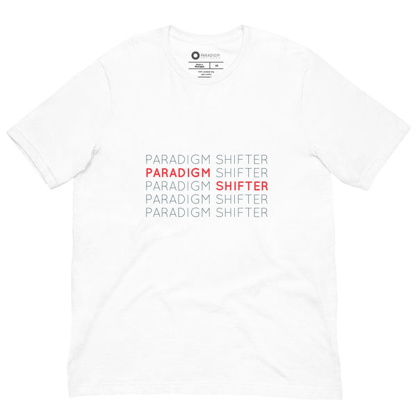 Paradigm Shifter (Repeated Text) - Tee