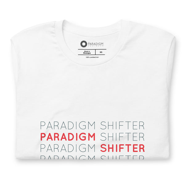 Paradigm Shifter (Repeated Text) - Tee