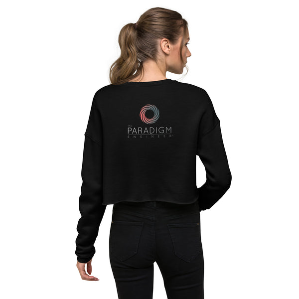 Don’t Make Me Shift Your Paradigm (Gray Icon) - Crop Sweatshirt
