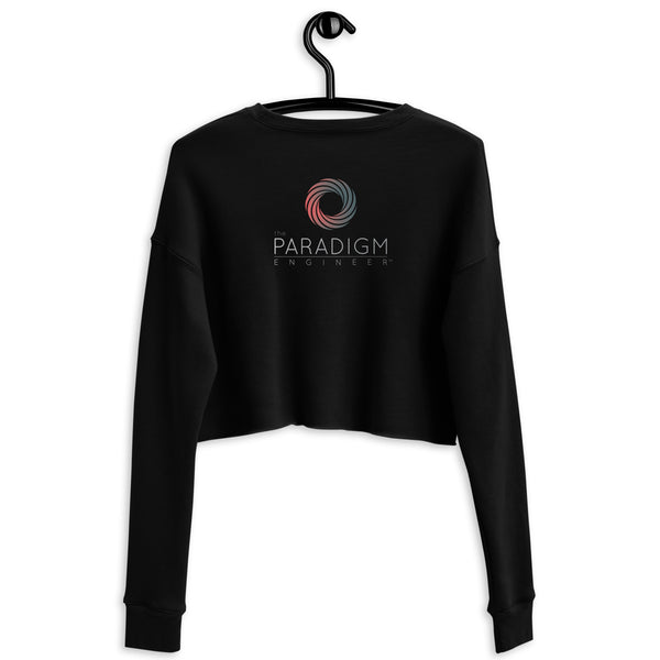 Don’t Make Me Shift Your Paradigm (Gray Icon) - Crop Sweatshirt