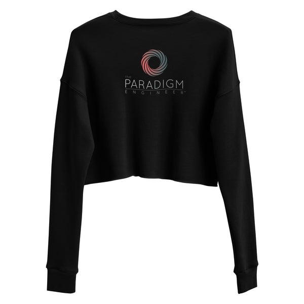 Don’t Make Me Shift Your Paradigm (Gray Icon) - Crop Sweatshirt