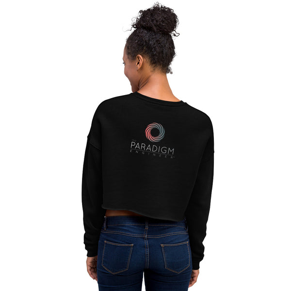 Don’t Make Me Shift Your Paradigm (Gray Icon) - Crop Sweatshirt