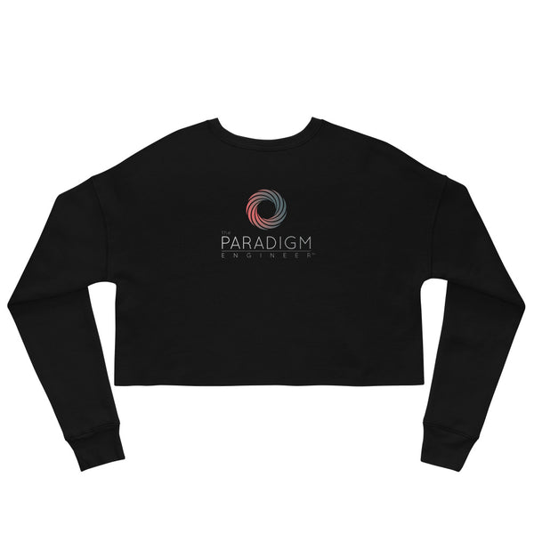 Shift Your Paradigm (Swirl Images) - Crop Sweatshirt