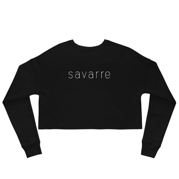 Savarre, "Blood" - Crop Sweatshirt