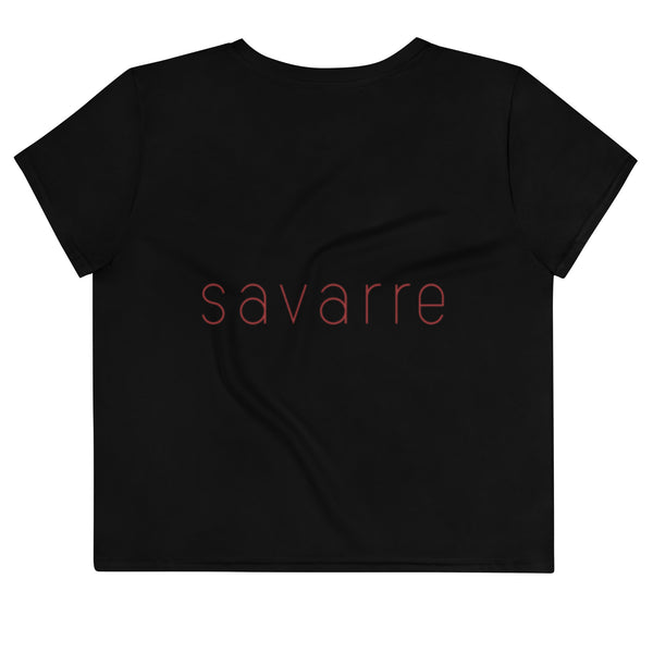 Wild Rose - Crop Tee