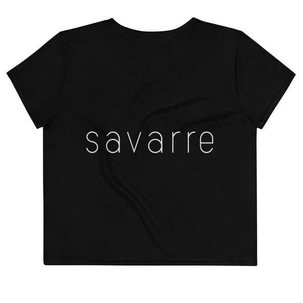 Savarre, "Blood" - Crop Tee