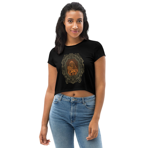 Lady Night - Crop Tee