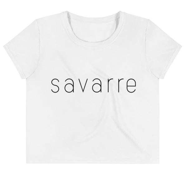 Savarre - Crop Tee (White)