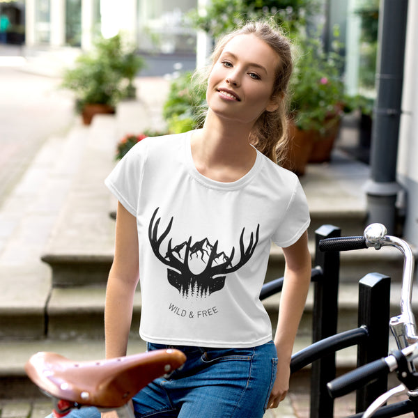 Tales of the Wild - Crop Tee