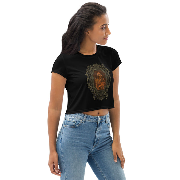 Lady Night - Crop Tee