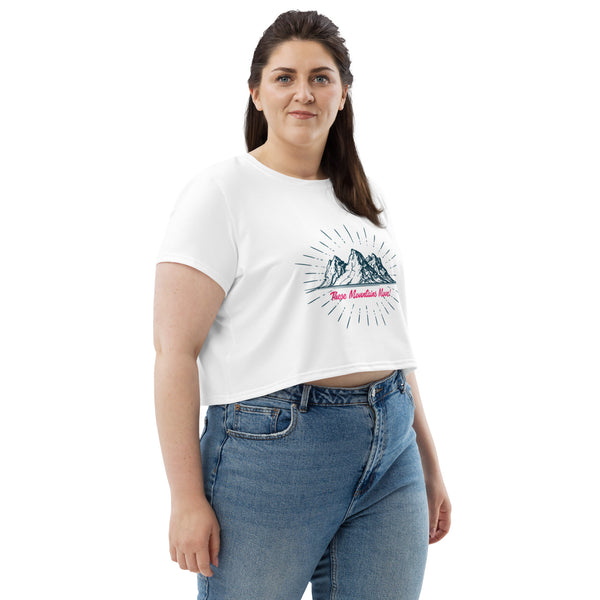 These Mountains Move! - Crop Tee