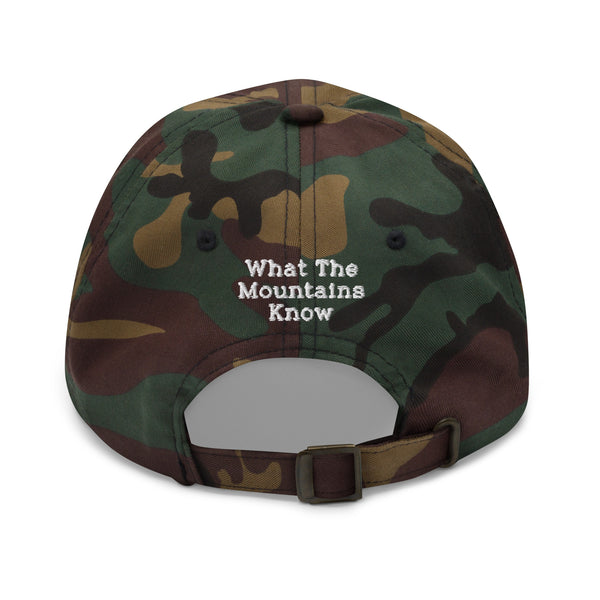 What The Mountains Know - Embroidered Cap