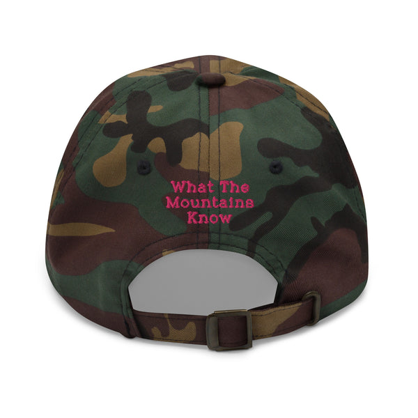 What The Mountains Know - Embroidered Cap