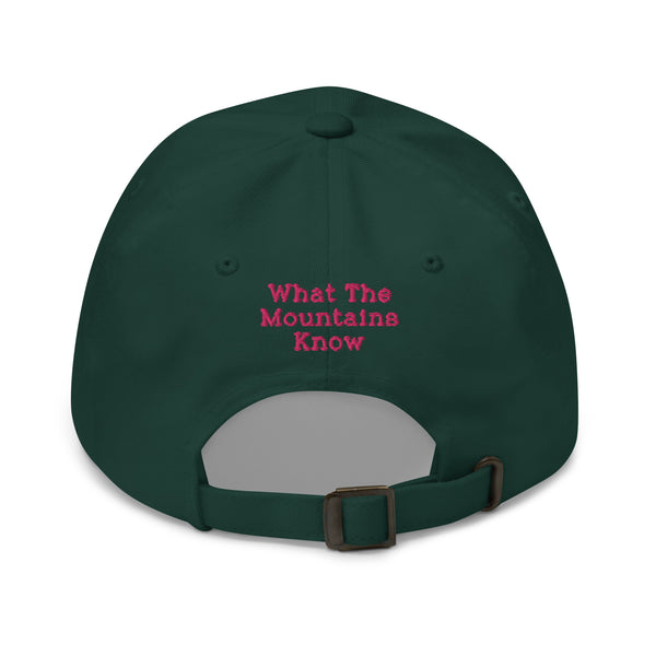 What The Mountains Know - Embroidered Cap