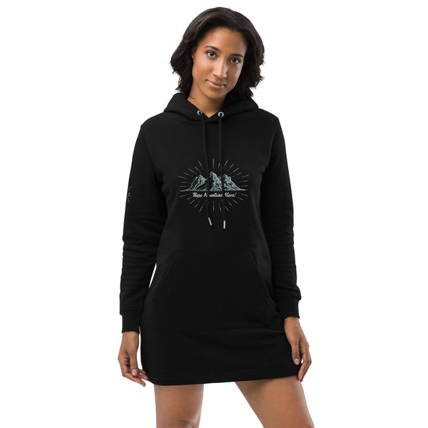 These Mountains Move! (Option 2) - Hoodie Dress