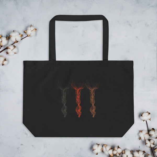 The Sisters of Fate - Organic Oversized Weekender / Tote