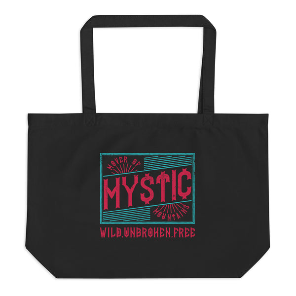 Mystic Mountains - Organic Oversized Weekender / Tote