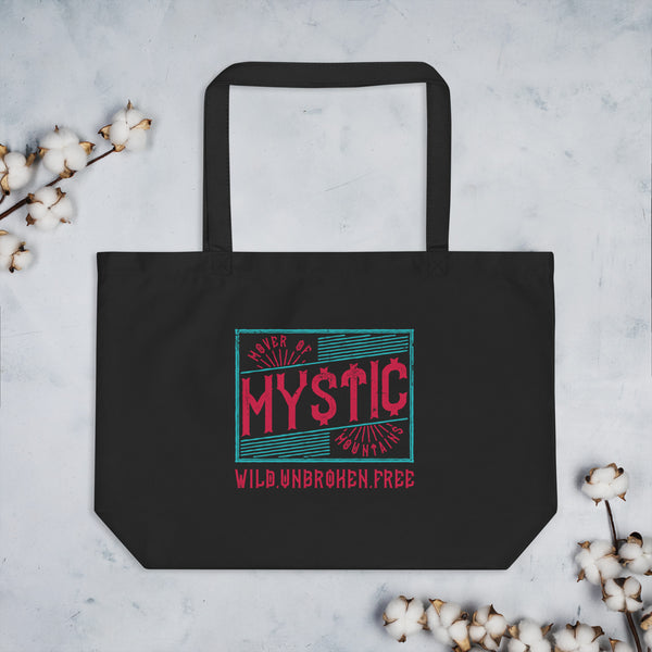 Mystic Mountains - Organic Oversized Weekender / Tote
