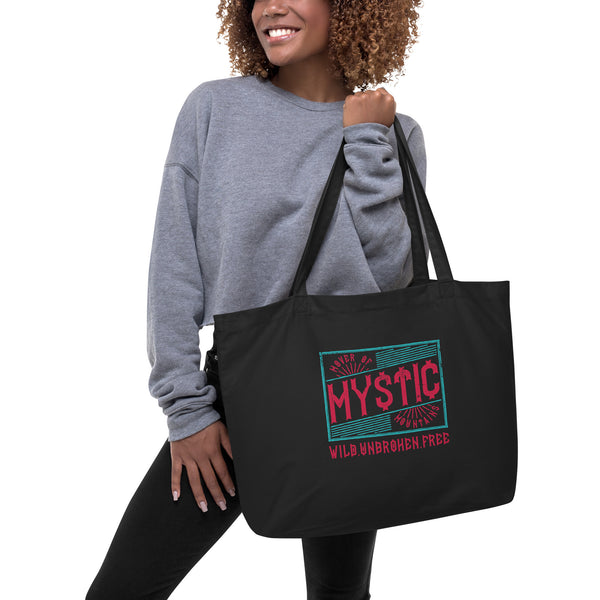Mystic Mountains - Organic Oversized Weekender / Tote