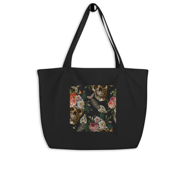 Garden of Bones - Organic Oversized Weekender / Tote