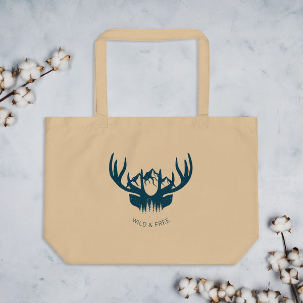 Tales of the Wild - Organic Oversized Weekender / Tote