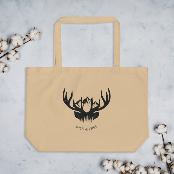 Tales of the Wild - Organic Oversized Weekender / Tote