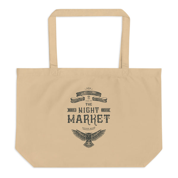 The Night Market - Organic Oversized Weekender / Tote