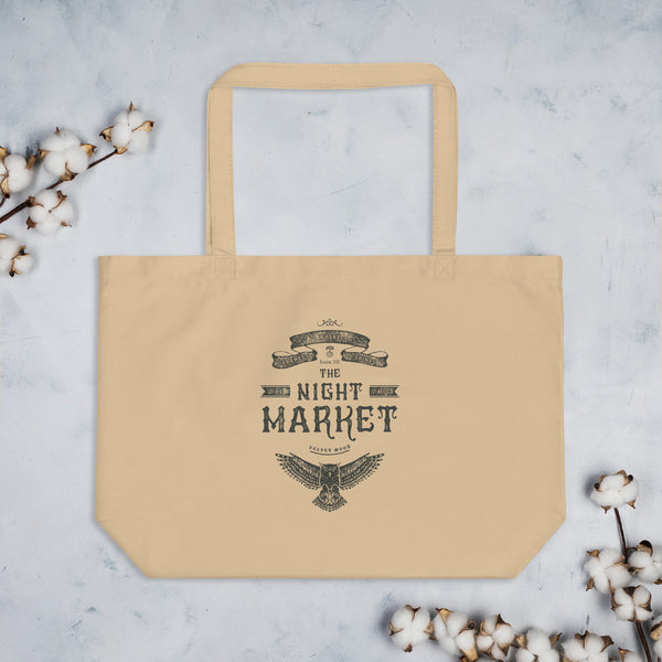 The Night Market - Organic Oversized Weekender / Tote