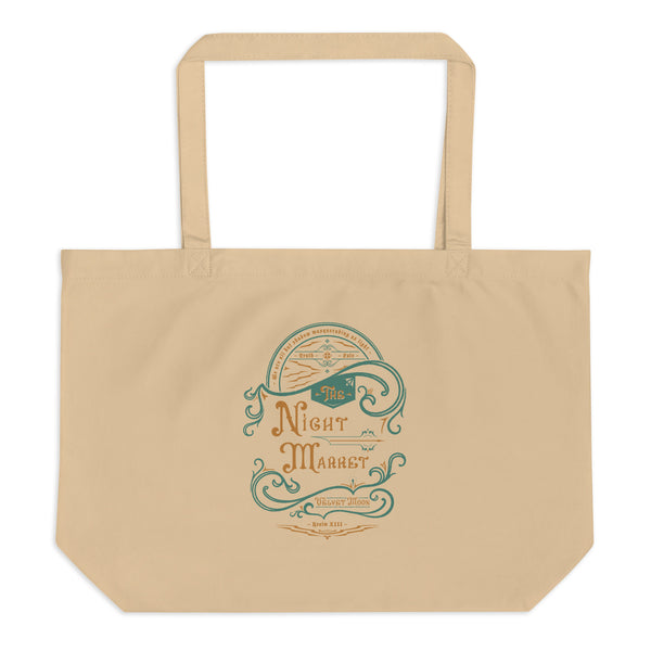 The Night Market - Organic Oversized Weekender / Tote