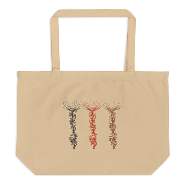 The Sisters of Fate - Organic Oversized Weekender / Tote